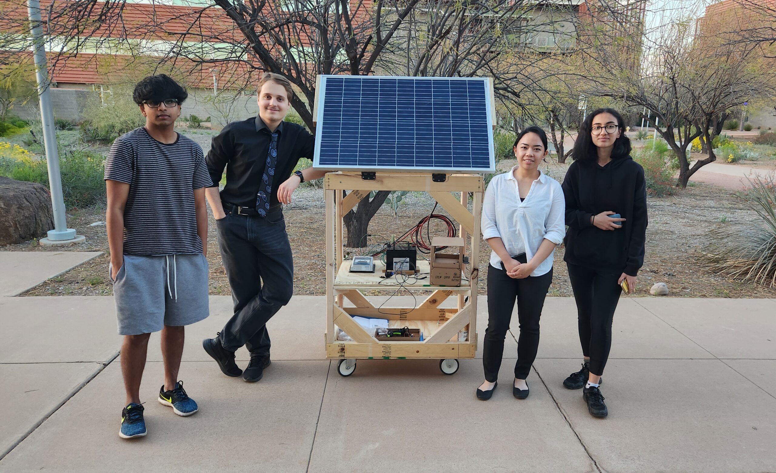 Solar Boost Team: Andrey Podoprigora, Sama Abdelrahman, Julia Isidro, Rishik Atluri